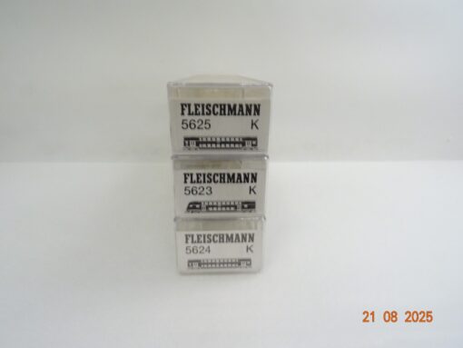 Fleischmann H0 Leerverpackung 3 Stück siehe Foto PK733