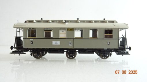 Fleischmann H0 Personenwagen 4.Kl. der K.P.E.V. PR9477 o. – Bild 3