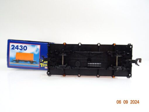 Fleischmann Magic Train 0e 2430 Tragwagen mit Abrollcontainer in OVP PR2553 – Bild 4