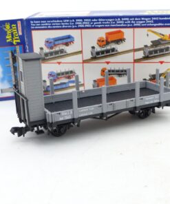 Fleischmann Magic Train 2442 Rungenwagen mit Bremserhaus Stm.L.B. in OVP EX6629