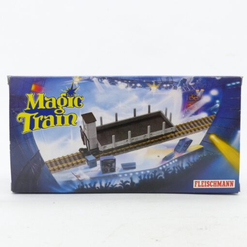 Fleischmann Magic Train 2442 Rungenwagen mit Bremserhaus Stm.L.B. in OVP EX6629 – Bild 5