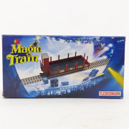 Fleischmann Magic Train 2466 0e Rungenwagen mit Bremserhaus DR in OVP EX6633 – Bild 5