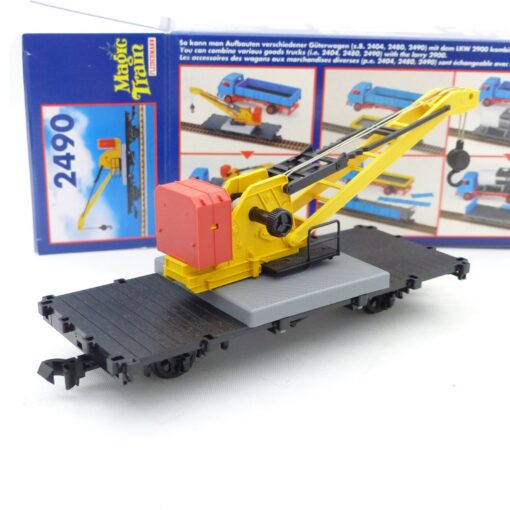 Fleischmann Magic Train 2490 Spur 0e Kranwagen der DR in OVP EX6640 – Bild 3