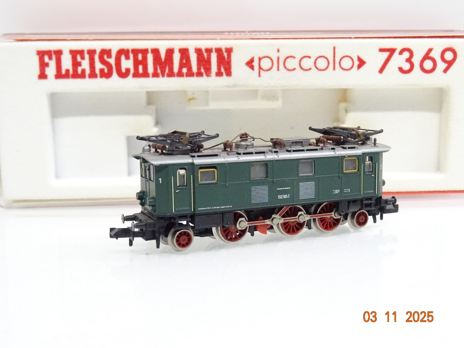 Fleischmann N 7369 E-Lok BR 132 101-7 der DB in OVP JL4084