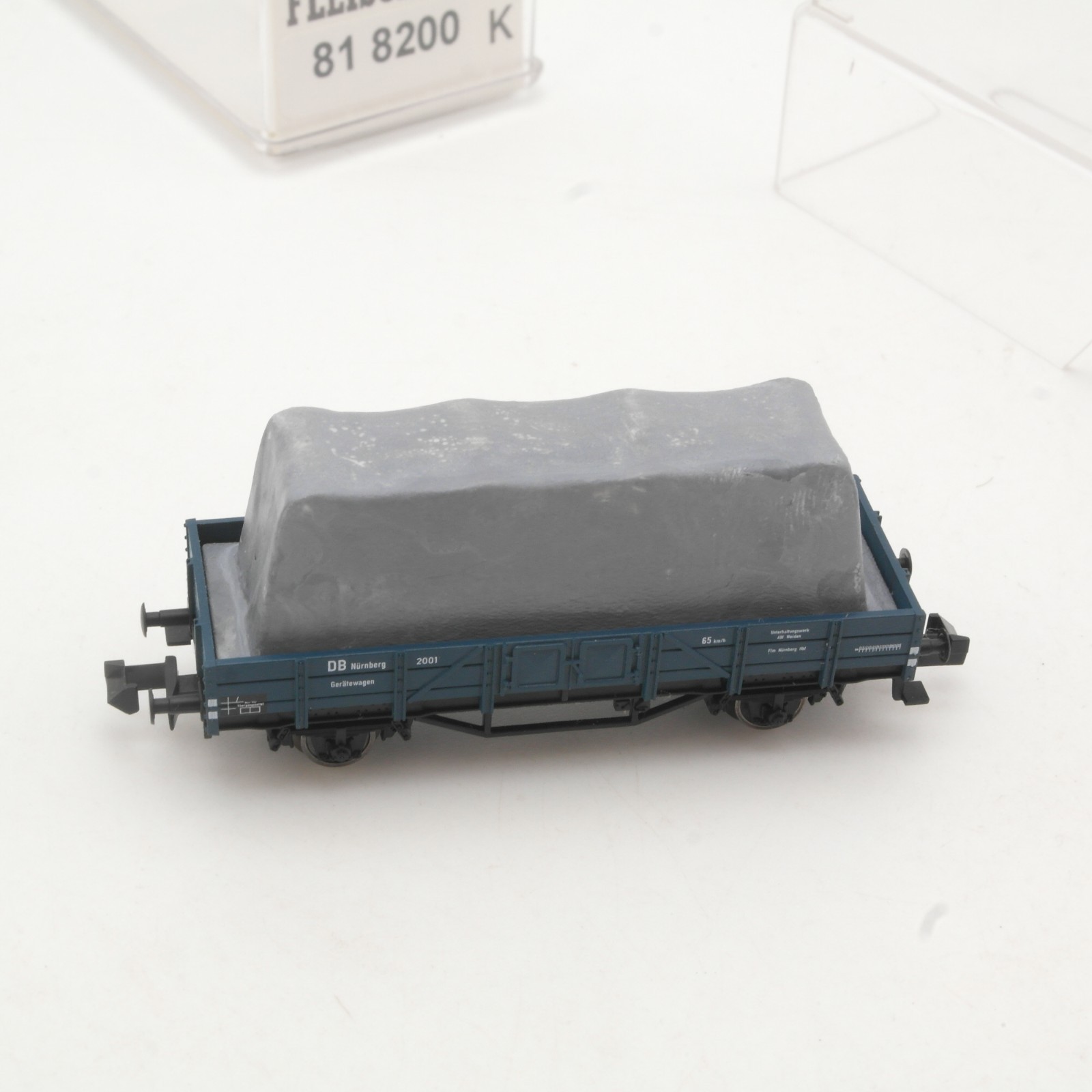 Fleischmann N 81 8200 K offener Güterwagen mit Plane in OVP RR5373 – Bild 3