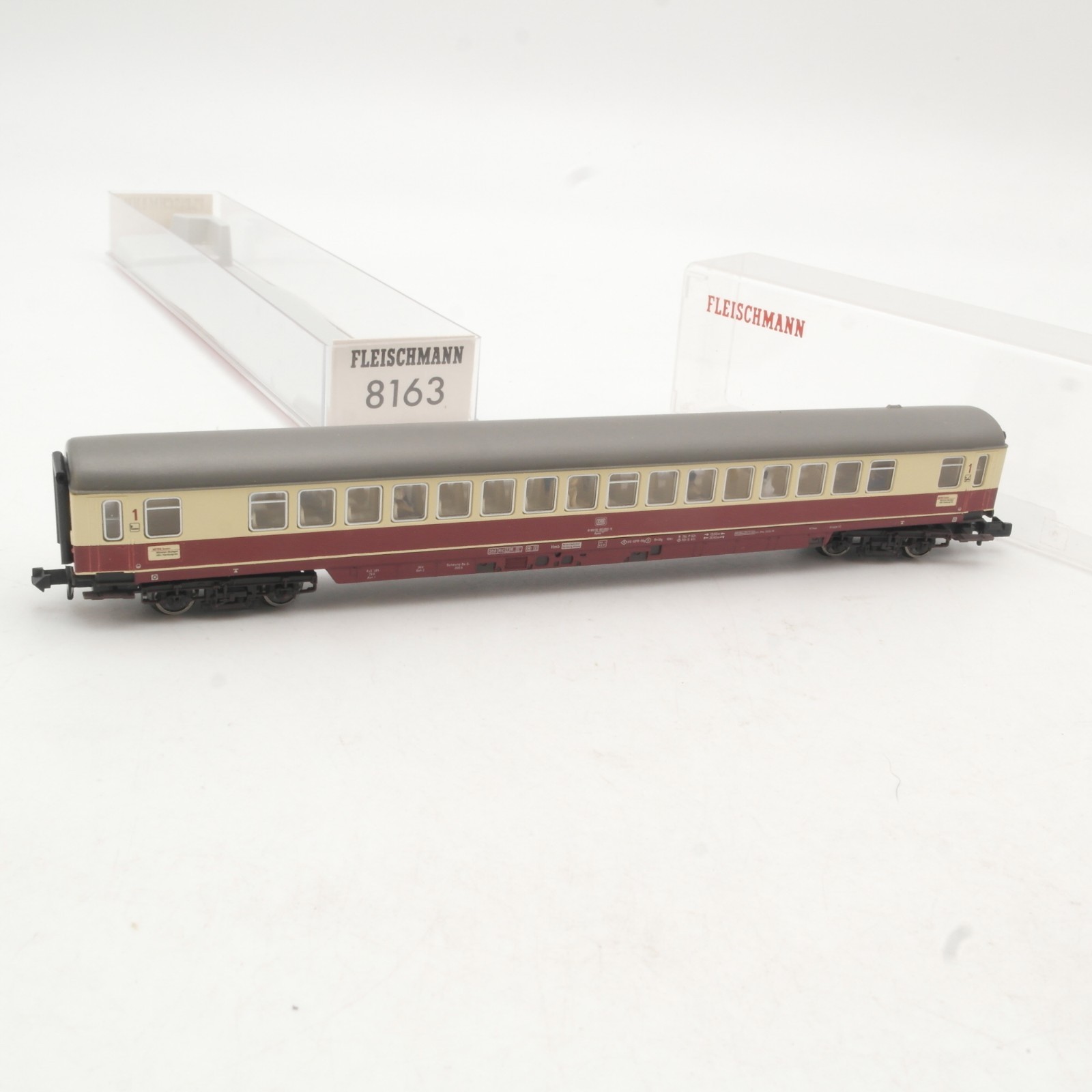 Fleischmann N 8163 TEE IC-Großraumwagen 1. Klasse der DB in OVP RR4912 – Bild 3
