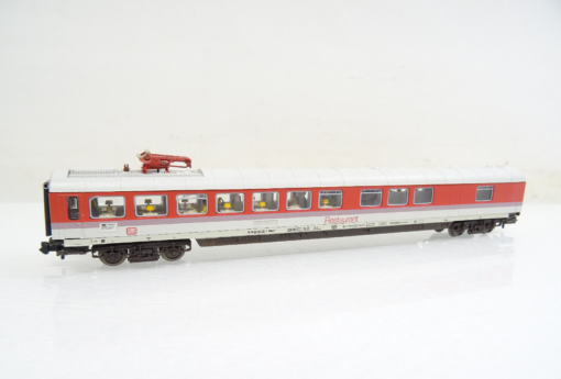 Fleischmann N 8182 K IC/EC Speisewagen der DB Pantograph und Licht in OVP LC7050 – Bild 3