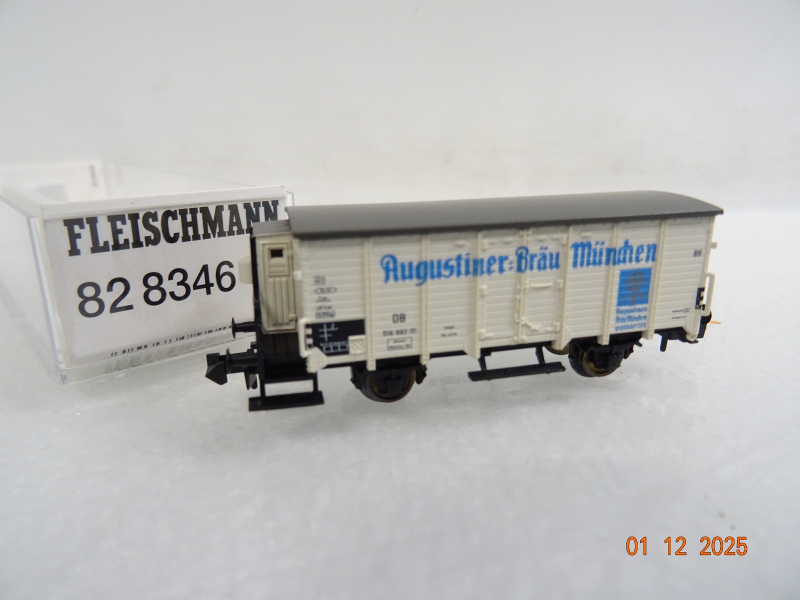 Fleischmann N 82 8346 K Bierwagen Augustiner-Bräu München der DB in OVP RR5184
