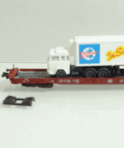Fleischmann N 8277 RoLa Niederflurwagen mit LKW in OVP AR7469