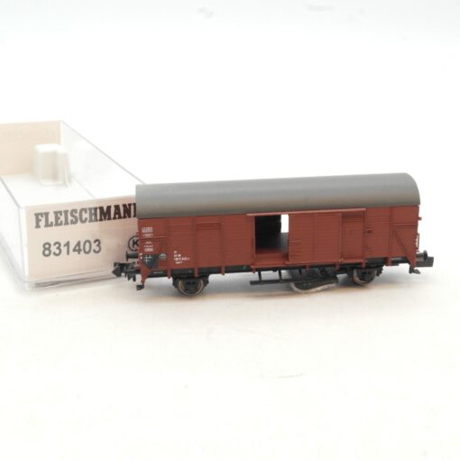 Fleischmann N 831403 K gedeckter Güterwagen der DB in OVP RG1345