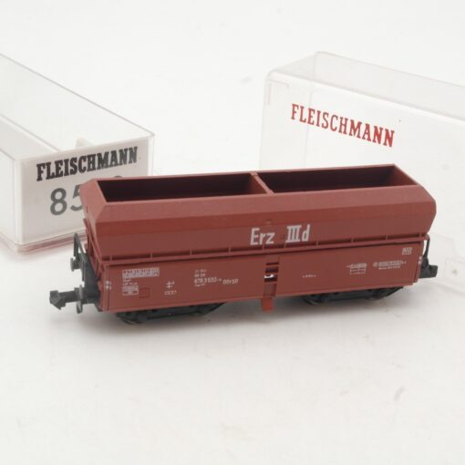 Fleischmann N 8520 Selbstentladewagen Erz der DB in OVP RR3955 – Bild 3