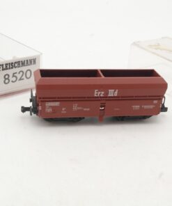 Fleischmann N 8520 Selbstentladewagen Erz der DB in OVP RR3955
