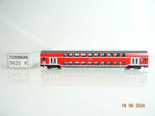 Fleischmann N 8625 K Doppelstockwagen 2.Klasse der DB in OVP PR2774