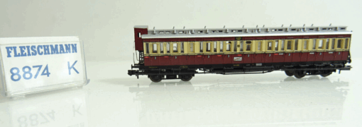 Fleischmann N 8874 K Abteilwagen 3. Klasse der DRG in OVP AR7443
