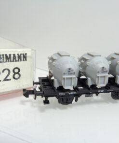 Fleischmann N Behältertragwagen der DB in EVP JD2247