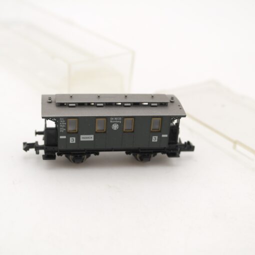 Fleischmann N Personenwagen 3.Kl 04 90 33 Nürnberg der DRG in EVP RR2135