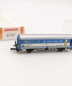 Fleischmann N Schiebewandwagen Warteck das echte Basler Bier in EVP RR2167