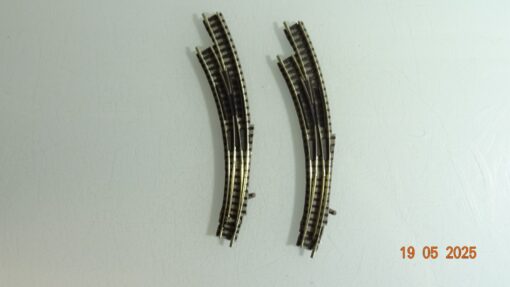 Fleischmann piccolo N 9142 L Bogenweiche 2Stück siehe Foto CK8322 o.