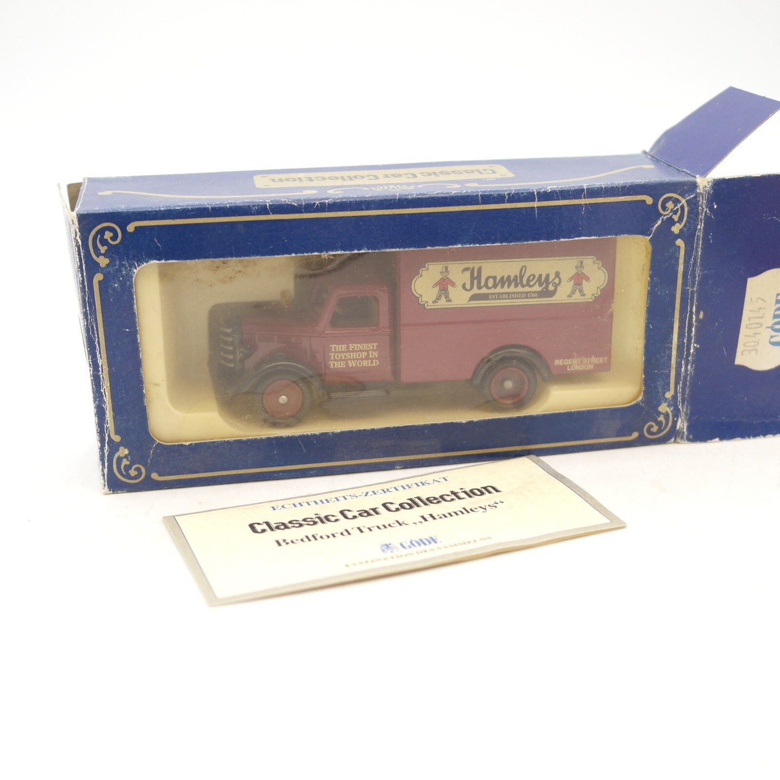 Gode ca 9,5 cm 59006 1950 Bedford Hamleys in OVP RF3940 – Bild 4