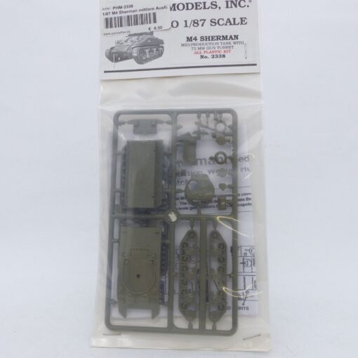 Heiser´s Models H0 1:87 No. 2338 Panzer M4 Sherman in OVP EX7568