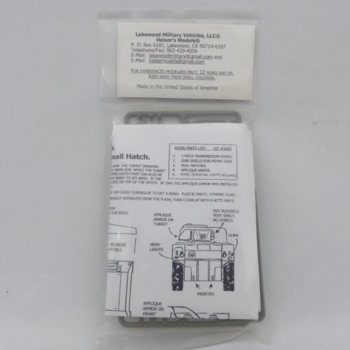 Heiser´s Models H0 1:87 No. 5000 Panzer M4 Sherman in OVP EX7596 – Bild 3