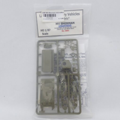 Heiser´s Models H0 1:87 No. 5001 Panzer M4 Sherman in OVP EX7598