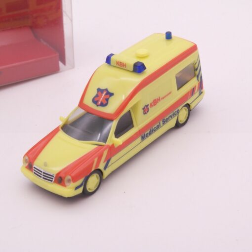 Herpa 1:87 044042 MB W210 Binz Medical Service Hannover in OVP RT1834