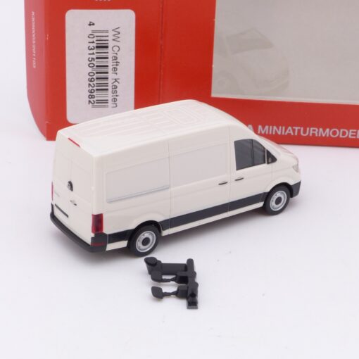 Herpa 1:87 092982 VW Crafter Kastenwagen weiß neutral in OVP EX7299 – Bild 3