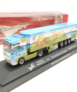 Herpa 1:87 120845 MAN Sattelzug Nr. 6 Geschichte der Fliegerei in OVP QR752