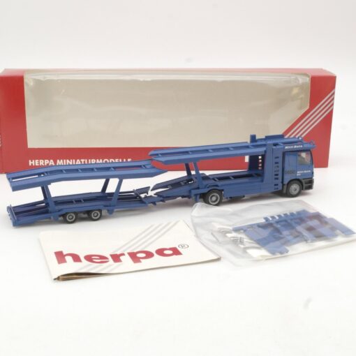 Herpa 1:87 144780 MB Actros Autotransporter Willi Betz in OVP QR8297 – Bild 3