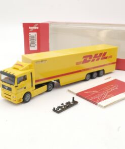 Herpa 1:87 149884 MAN TGA XL Koffer-Sattelzug DHL in OVP QR7621