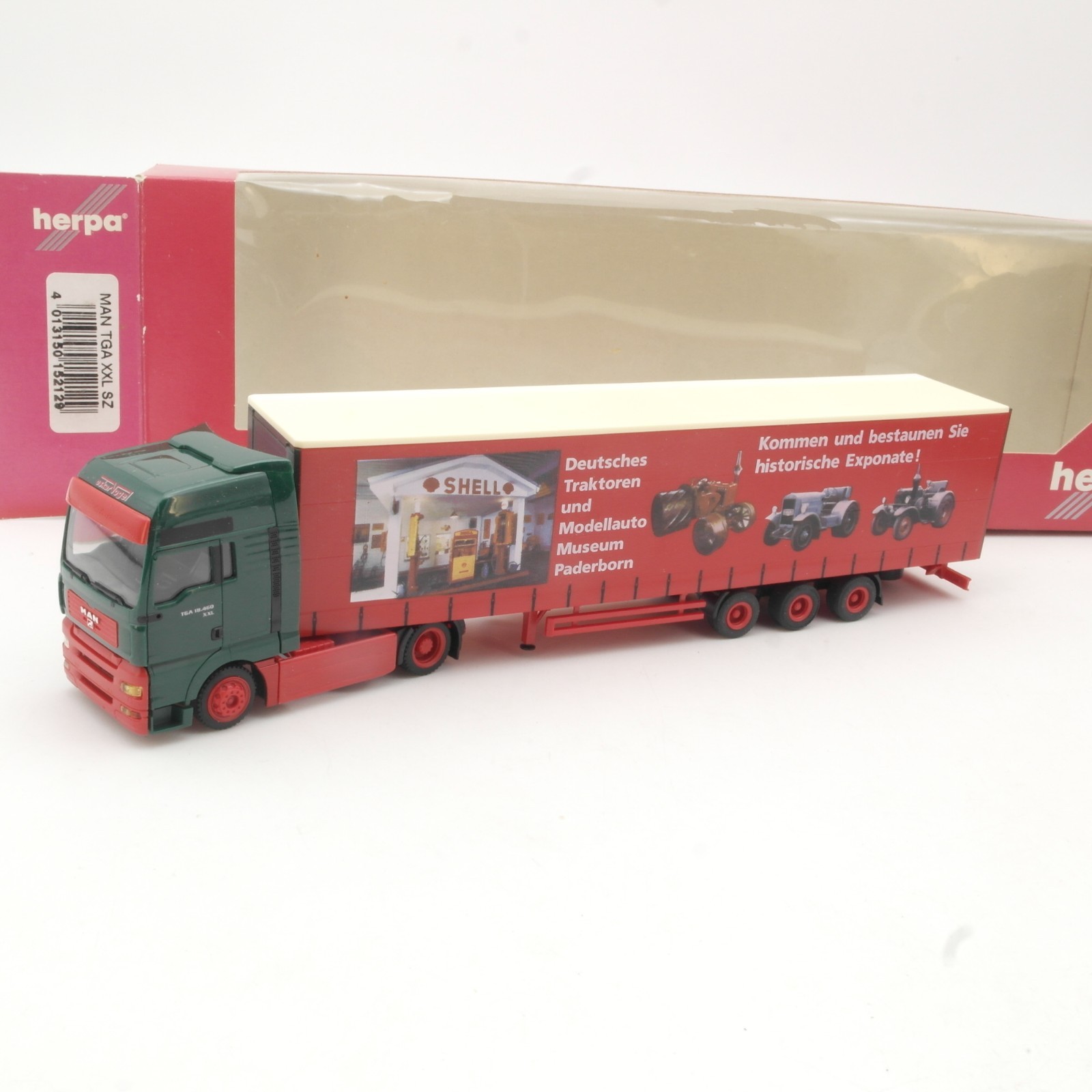 Herpa 1:87 152129 MAN TGA XXL Sattelzug Oskar Vogel, siehe Foto in OVP RR5404