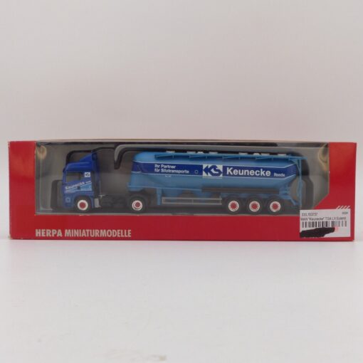 Herpa 1:87 153737 MAN TGA LX Eutersilo-Sattelzug Keunecke in OVP EX4778 – Bild 4