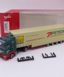 Herpa 1:87 153843 MAN TGX XXL Sattelzug PETSCHL Transporte rar in OVP EX4782