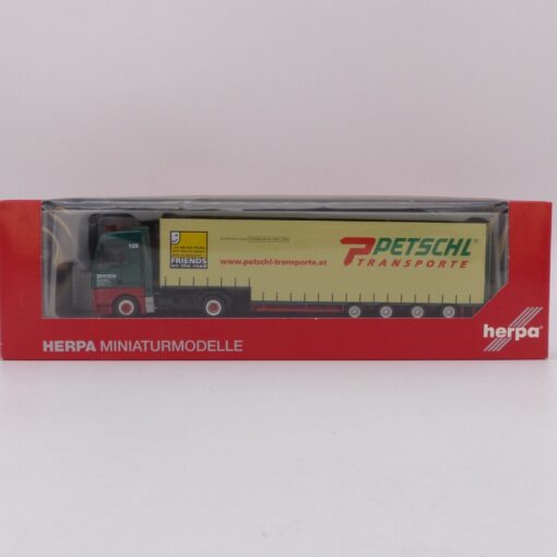 Herpa 1:87 153843 MAN TGX XXL Sattelzug PETSCHL Transporte rar in OVP EX4782 – Bild 4