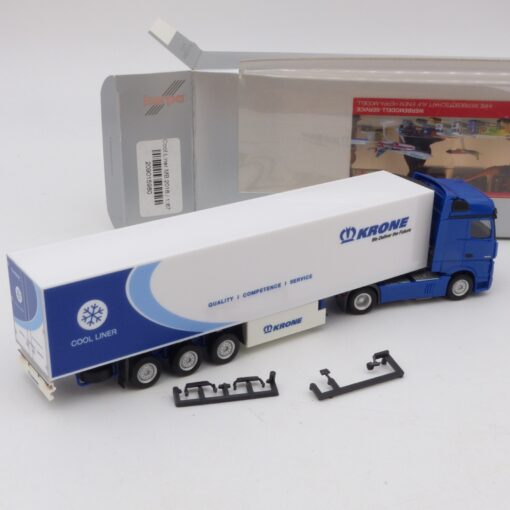 Herpa 1:87 15980 MB Actros Sattelzug Krone Cool Liner in OVP EX6844 – Bild 3