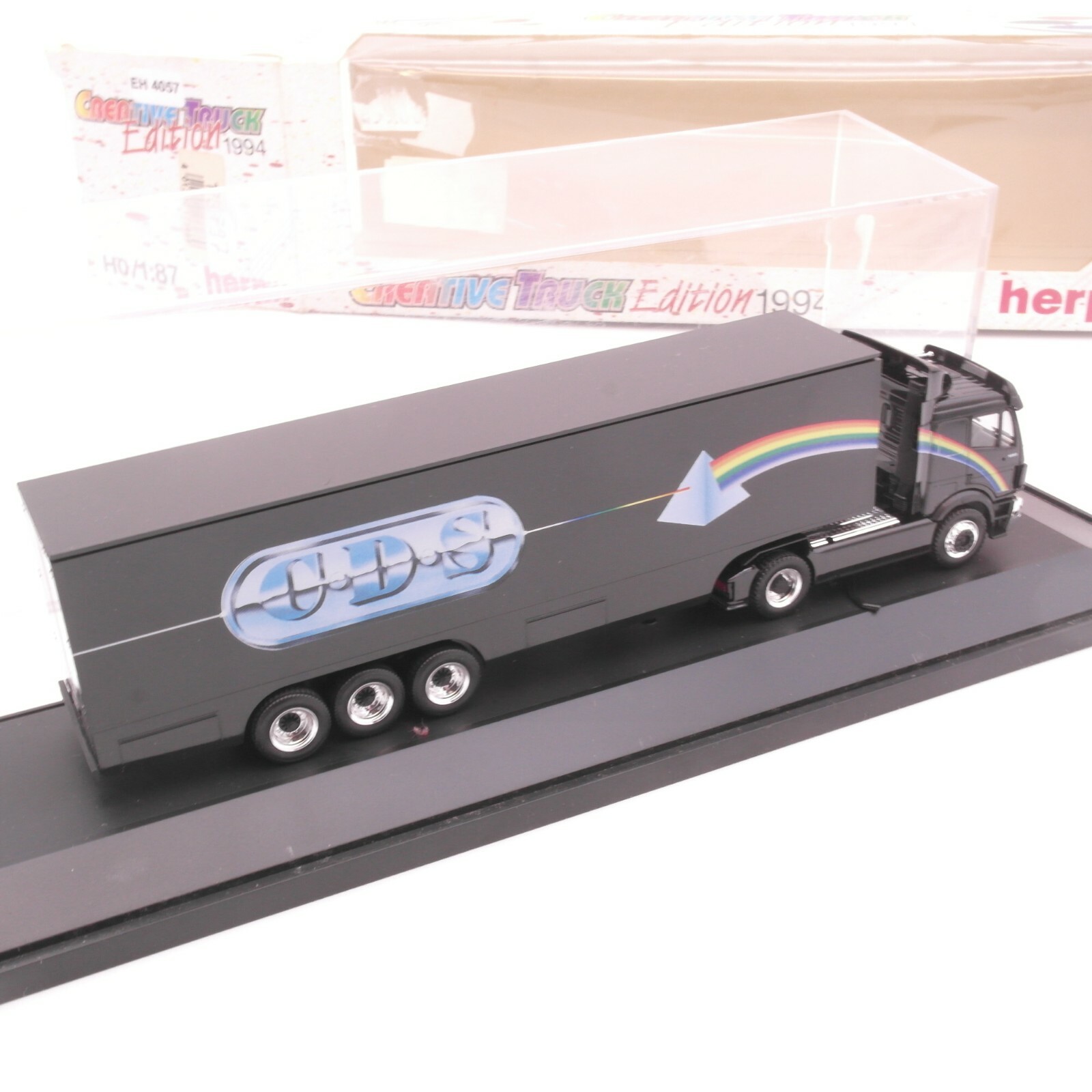Herpa 1:87 173797 MB-SK Sattelzug CDS Creative Truck Edition 94 in EVP RT8386 – Bild 3