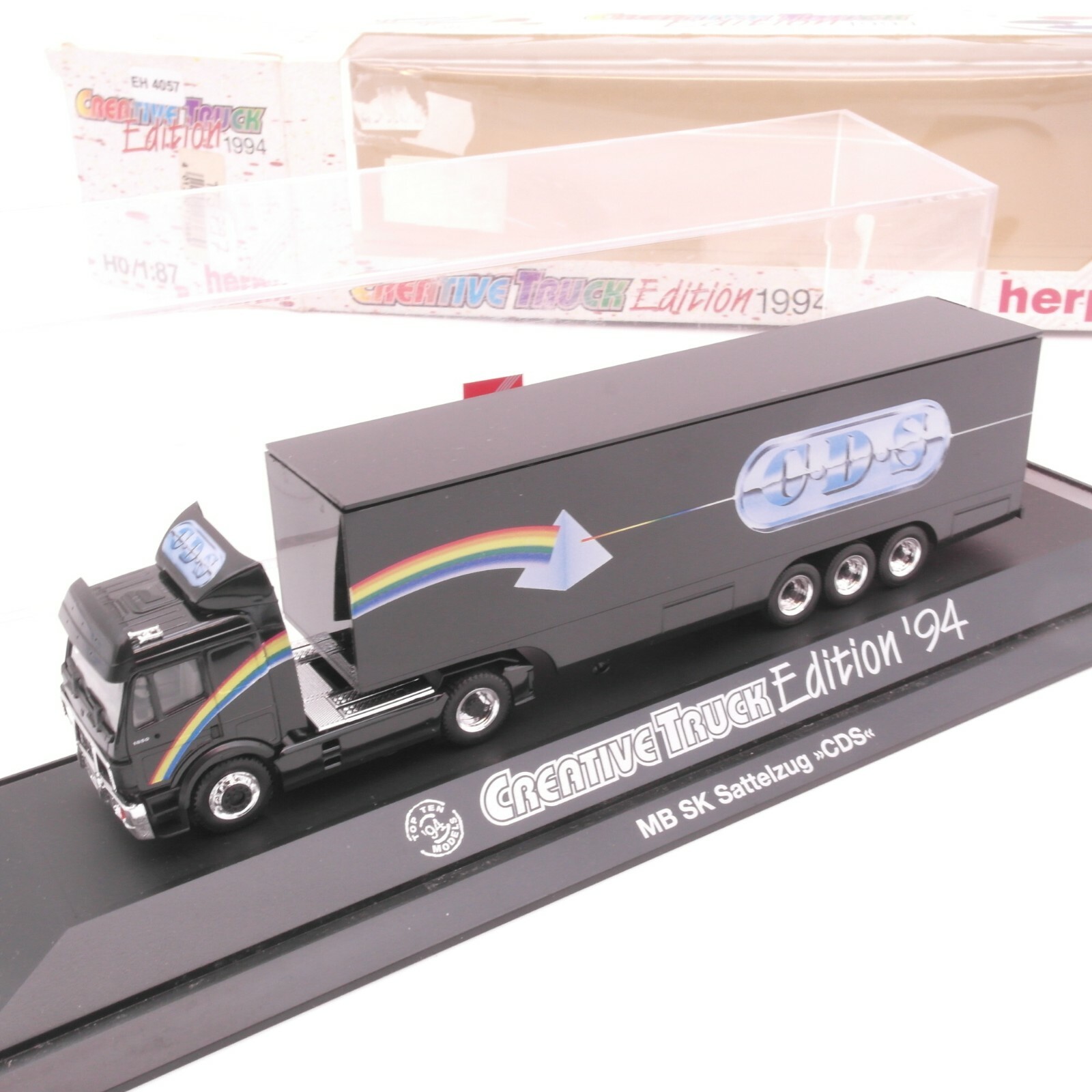Herpa 1:87 173797 MB-SK Sattelzug CDS Creative Truck Edition 94 in EVP RT8386
