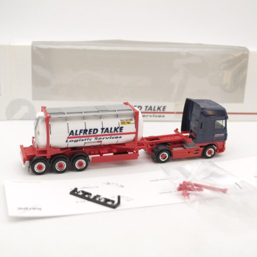 Herpa 1:87 288989 DAF XF105 SSC Tank-Sattelzug Alfred Talke in OVP QR8695 – Bild 3