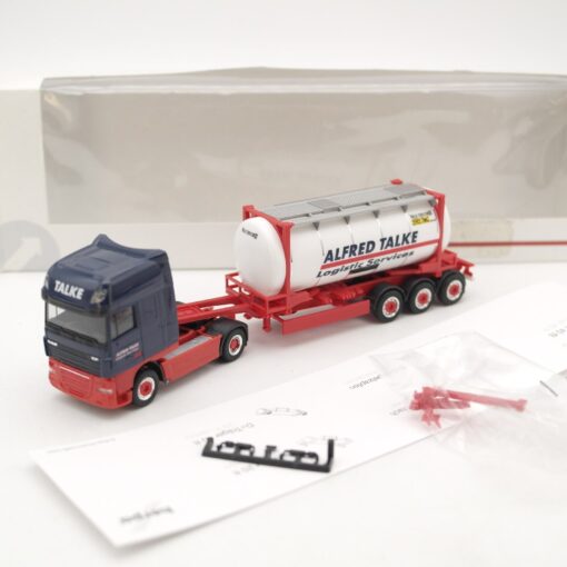 Herpa 1:87 288989 DAF XF105 SSC Tank-Sattelzug Alfred Talke in OVP QR8695