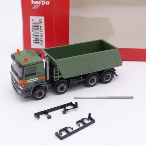 Herpa 1:87 301145 MB Actros Hinterkipper Max Wild in OVP EX7439