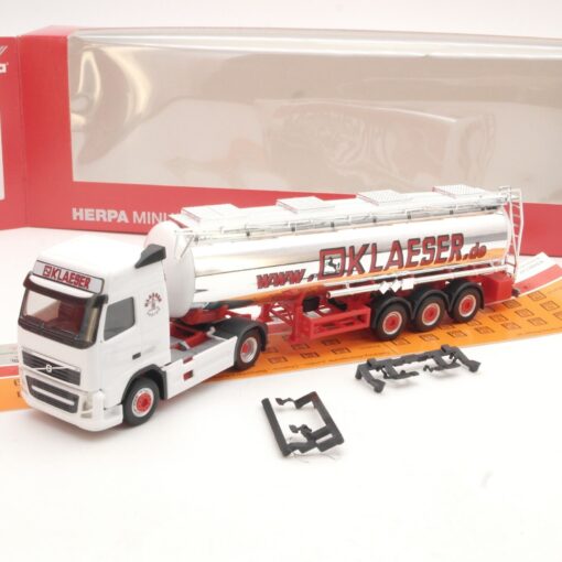 Herpa 1:87 301565 Volvo GK 08 Sattelzug Klaeser in OVP QR8322