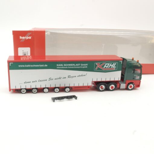 Herpa 1:87 306294 MAN TGX XXL Sattelzug KAHL in OVP RR3638 – Bild 3