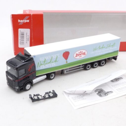 Herpa 1:87 317696 Scania CR ND Sattelzug Zentis in OVP EX6895