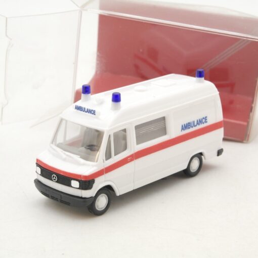 Herpa 1:87 4081 Mercedes-Benz 207 Ambulance in OVP RG9307