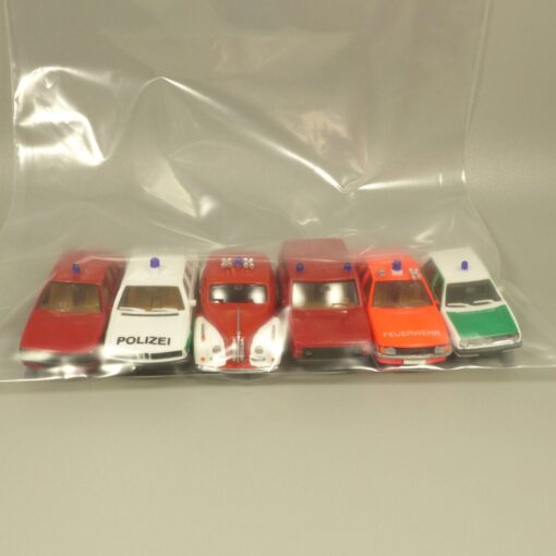 Herpa 1:87 6er-Pack diverse Einsatzfahrzeuge in Tüte siehe Bilder o. EX5022 – Bild 7