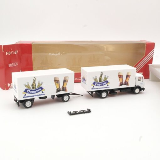 Herpa 1:87 806056 Hängerzug Bavaria Weißbierspezialitäten in OVP QR5904 – Bild 3