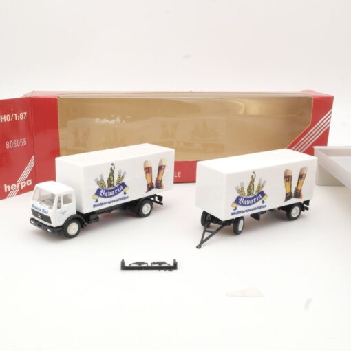 Herpa 1:87 806056 Hängerzug Bavaria Weißbierspezialitäten in OVP QR5904