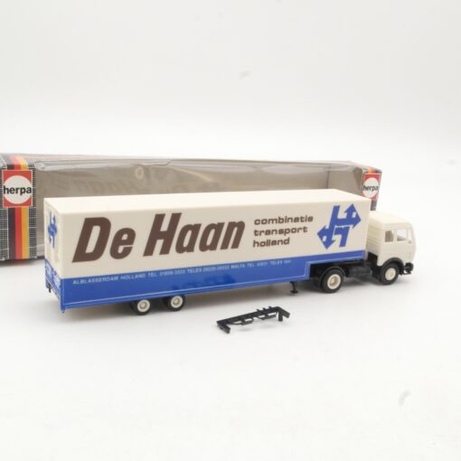 Herpa 1:87 811 260 Mercedes Benz Sattelzug DE Haan in OVP RR1157 – Bild 3