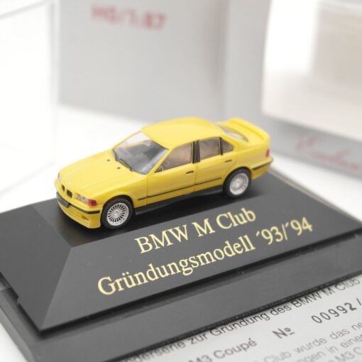 Herpa 1:87 BMW M Club Gründungsmodell 93/94 in OVP QR6826
